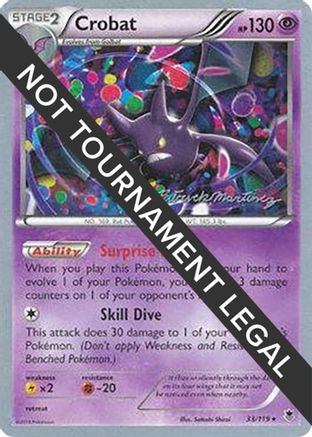 Crobat - 2015 (Patrick Martinez) 033 World Championship Decks