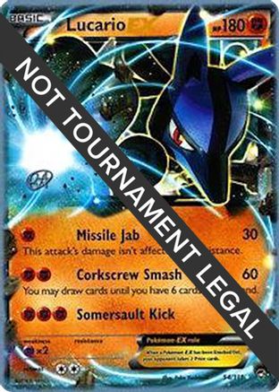 Lucario EX - 2015 (Rowan Stavenow) 054 World Championship Decks