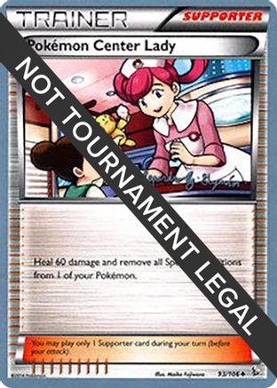 Pokemon Center Lady - 2015 (Alejandro Ng-Guzman) 093 World Championship Decks