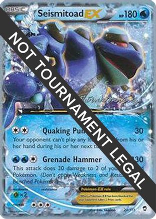 Seismitoad EX (Patrick Martinez) 020 World Championship Decks