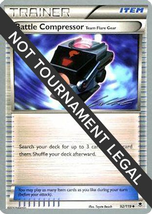 Battle Compressor (Team Flare Gear) - 2016 (Cody Walinski) 092 World Championship Decks