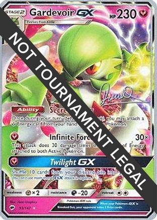 Gardevoir GX - 2017 (Diego Cassiraga) 093 World Championship Decks