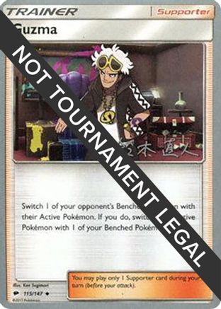 Guzma - 2017 (Naoto Suzuki) 115 World Championship Decks