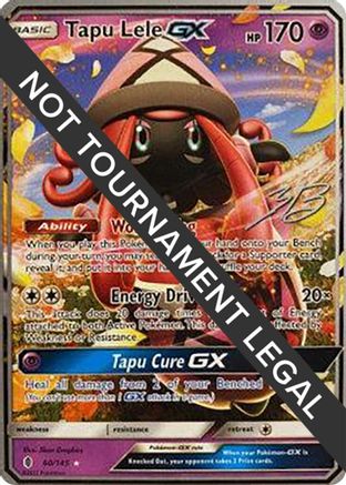 Tapu Lele GX - 2017 (Zachary Bokhari) 060 World Championship Decks