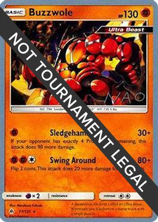 Buzzwole - 2018 (Naohito Inoue) 077 World Championship Decks