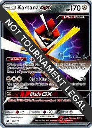 Kartana GX - 2018 (Robin Schulz) 070 World Championship Decks