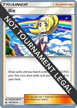 Lillie - 2018 (Pedro Eugenio Torres) 125 World Championship Decks