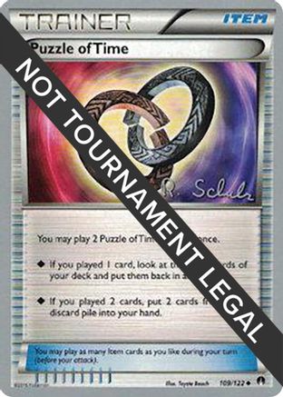 Puzzle of Time - 2018 (Robin Schulz) 109 World Championship Decks