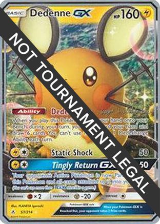 Dedenne GX - 2019 (Kaya Lichtleitner) 057 World Championship Decks