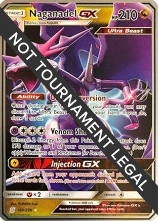 Naganadel GX - 2019 (Henry Brand) 160 World Championship Decks