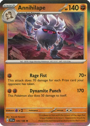 Annihilape 109/198 - Holofoil Scarlet & Violet Base Set
