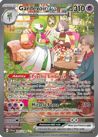 Gardevoir ex 245/198 - Holofoil Scarlet & Violet Base Set