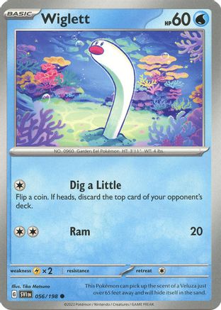 Wiglett 056/198 Scarlet & Violet Base Set