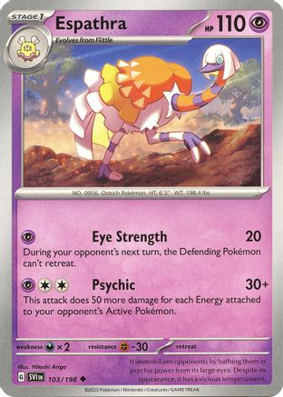 Espathra 103/198 Scarlet & Violet Base Set