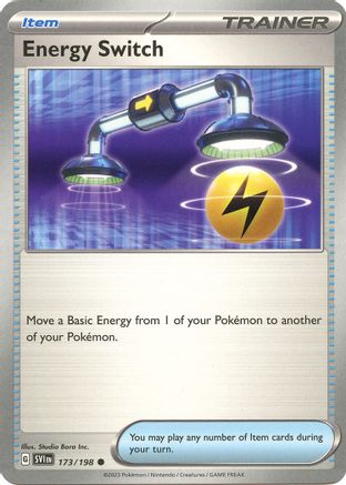 Energy Switch 173/198 - Reverse Holofoil Scarlet & Violet Base Set