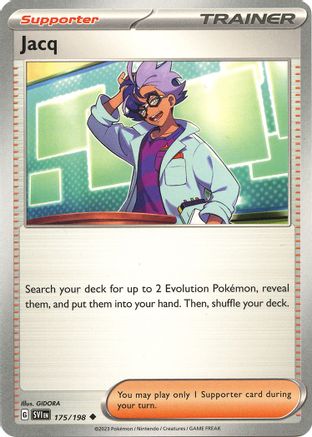 Jacq 175/198 Scarlet & Violet Base Set