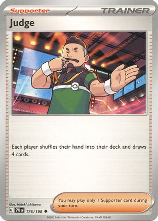 Judge 176/198 Scarlet & Violet Base Set