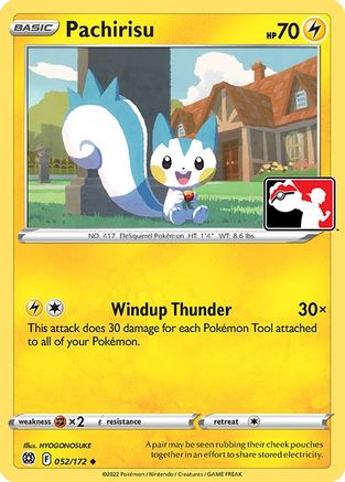 Pachirisu 052 Prize Pack Series Cards