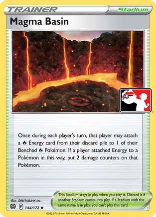 Magma Basin 144/172 - Holofoil Prize Pack Series Cards