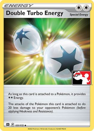 Double Turbo Energy 151/172 Prize Pack Series Cards