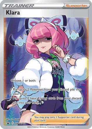 Klara (Full Art) SWSH302 - Holofoil SWSH Sword & Shield Promo Cards