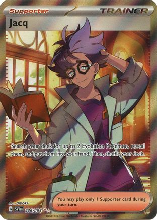Jacq 236/198 - Holofoil Scarlet & Violet Base Set