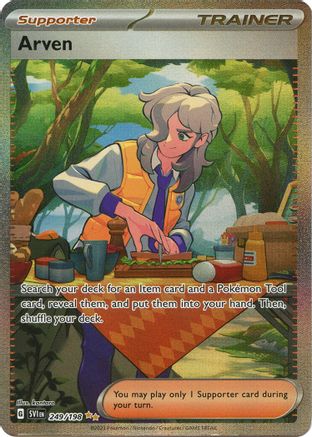 Arven 249/198 - Holofoil Scarlet & Violet Base Set