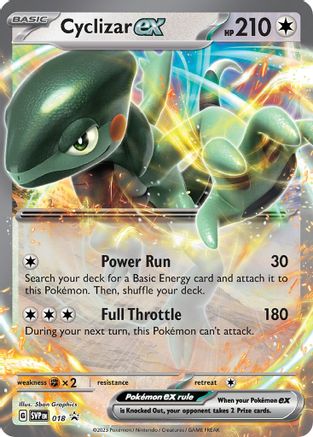 Cyclizar ex 018 - Holofoil SV Scarlet & Violet Promo Cards
