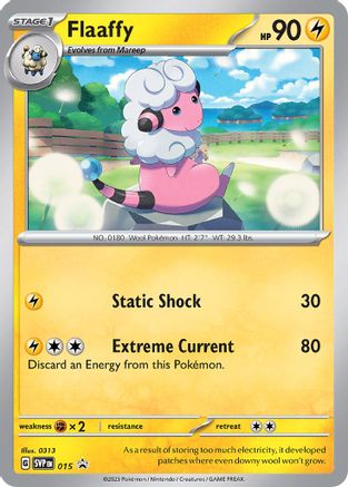 Flaaffy 015 SV Scarlet & Violet Promo Cards