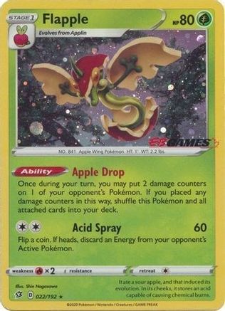 Flapple (EB Games Exclusive) 022/192 - Holofoil Miscellaneous Cards & Products