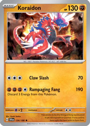 Koraidon 124/198 Deck Exclusives