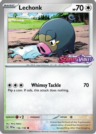 Lechonk (Best Buy Exclusive) 156/198 - Reverse Holofoil Miscellaneous Cards & Products