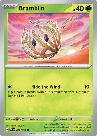 Bramblin 022/193 Paldea Evolved