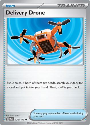 Delivery Drone 178/193 - Reverse Holofoil Paldea Evolved
