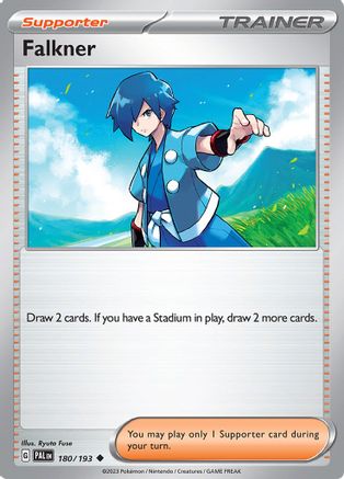 Falkner 180/193 - Reverse Holofoil SV02 Paldea Evolved