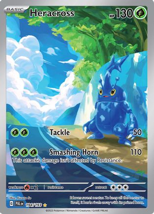Heracross 194/193 - Holofoil Paldea Evolved
