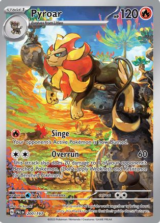 Pyroar 200/193 - Holofoil Paldea Evolved