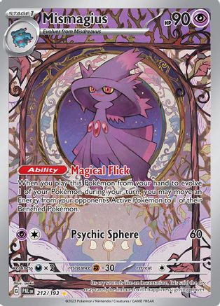 Mismagius 212/193 - Holofoil Paldea Evolved