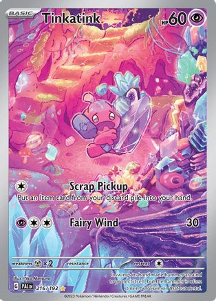 Tinkatink 216/193 - Holofoil Paldea Evolved