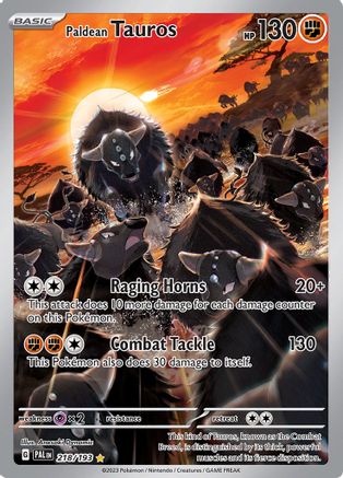 Paldean Tauros 218/193 - Holofoil Paldea Evolved