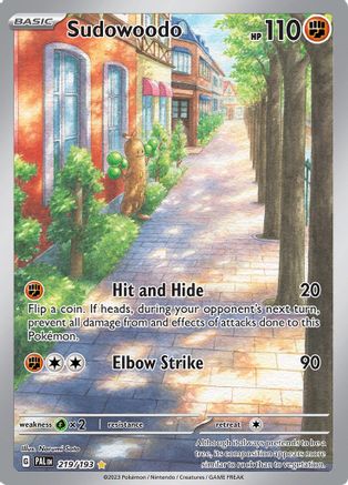 Sudowoodo 219/193 - Holofoil Paldea Evolved
