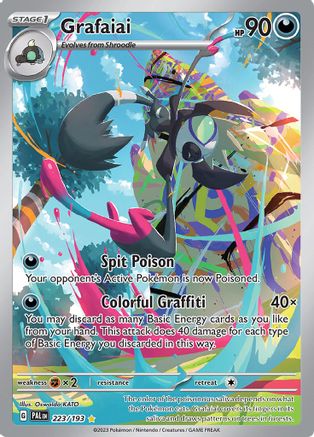 Grafaiai 223/193 - Holofoil Paldea Evolved
