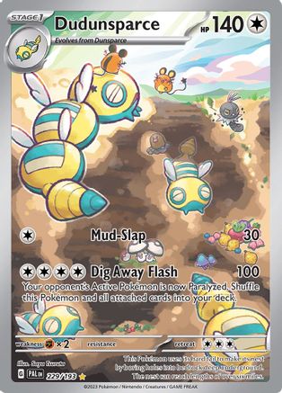 Dudunsparce 229/193 - Holofoil Paldea Evolved