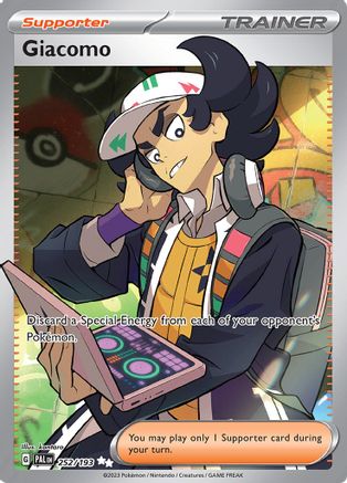 Giacomo 252/193 - Holofoil Paldea Evolved