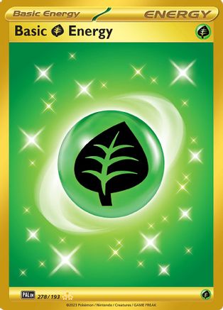 Basic Grass Energy 278/193 - Holofoil Paldea Evolved