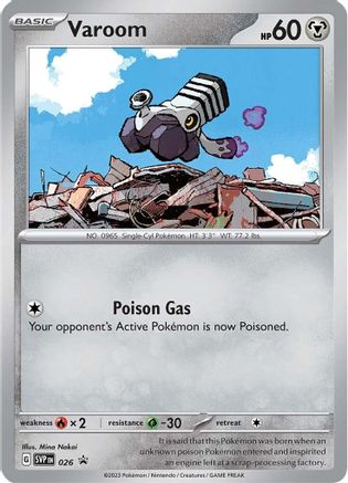 Varoom 026 SV Scarlet & Violet Promo Cards