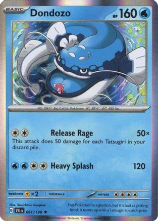 Dondozo (Line Holo) 061/198 - Holofoil Miscellaneous Cards & Products