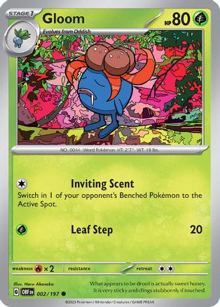 Gloom 002/197 Obsidian Flames
