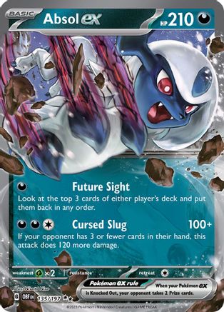 Absol ex 135/197 - Holofoil Obsidian Flames