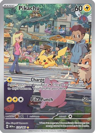 Pikachu 173/165 - Holofoil Scarlet & Violet 151